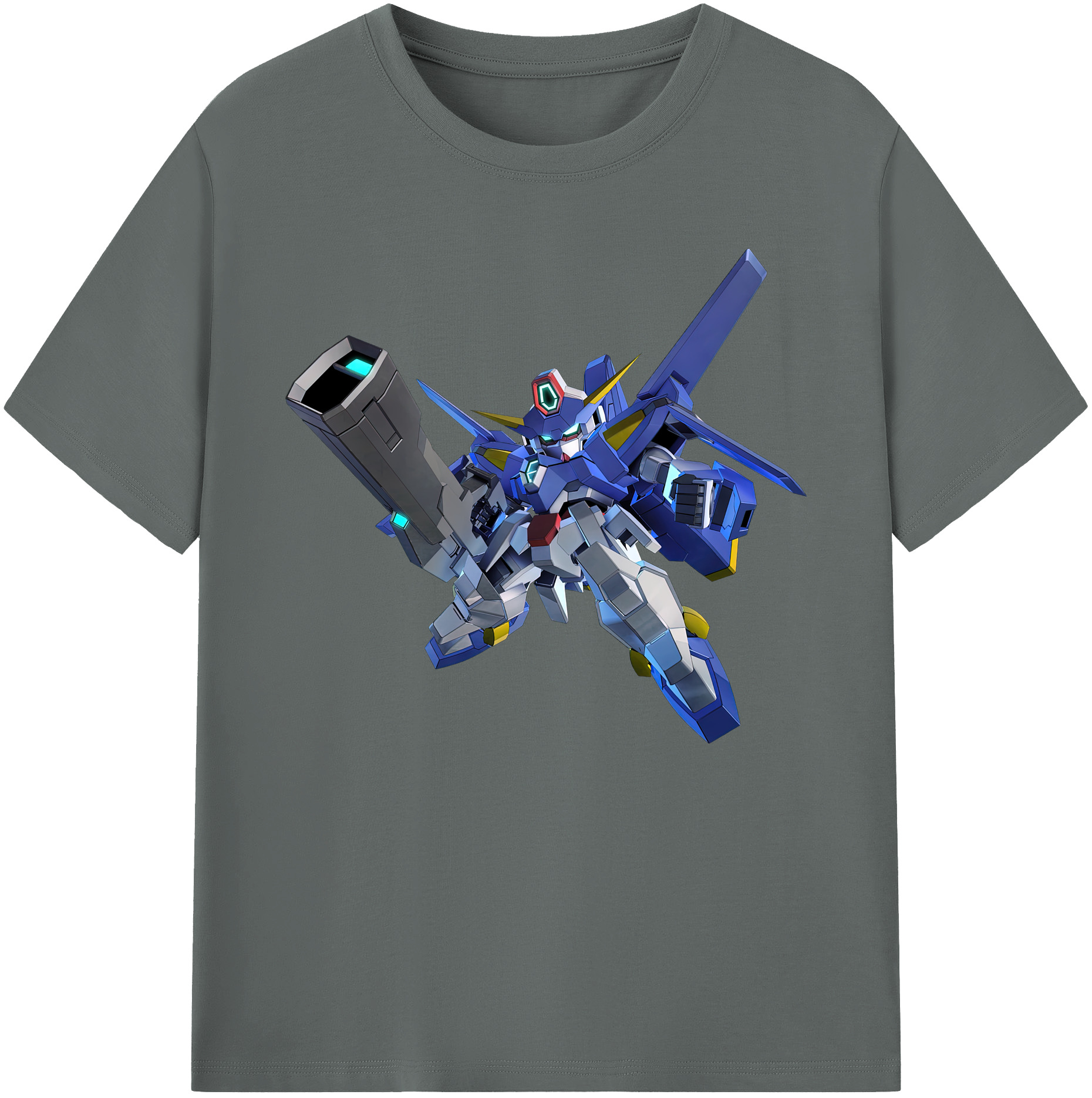 （画像用） 機動戦士ガンダム Mobile Suit Gundam 綿100％ メンズ半袖Tシャツ｜肌触りやわらか＆通気性
